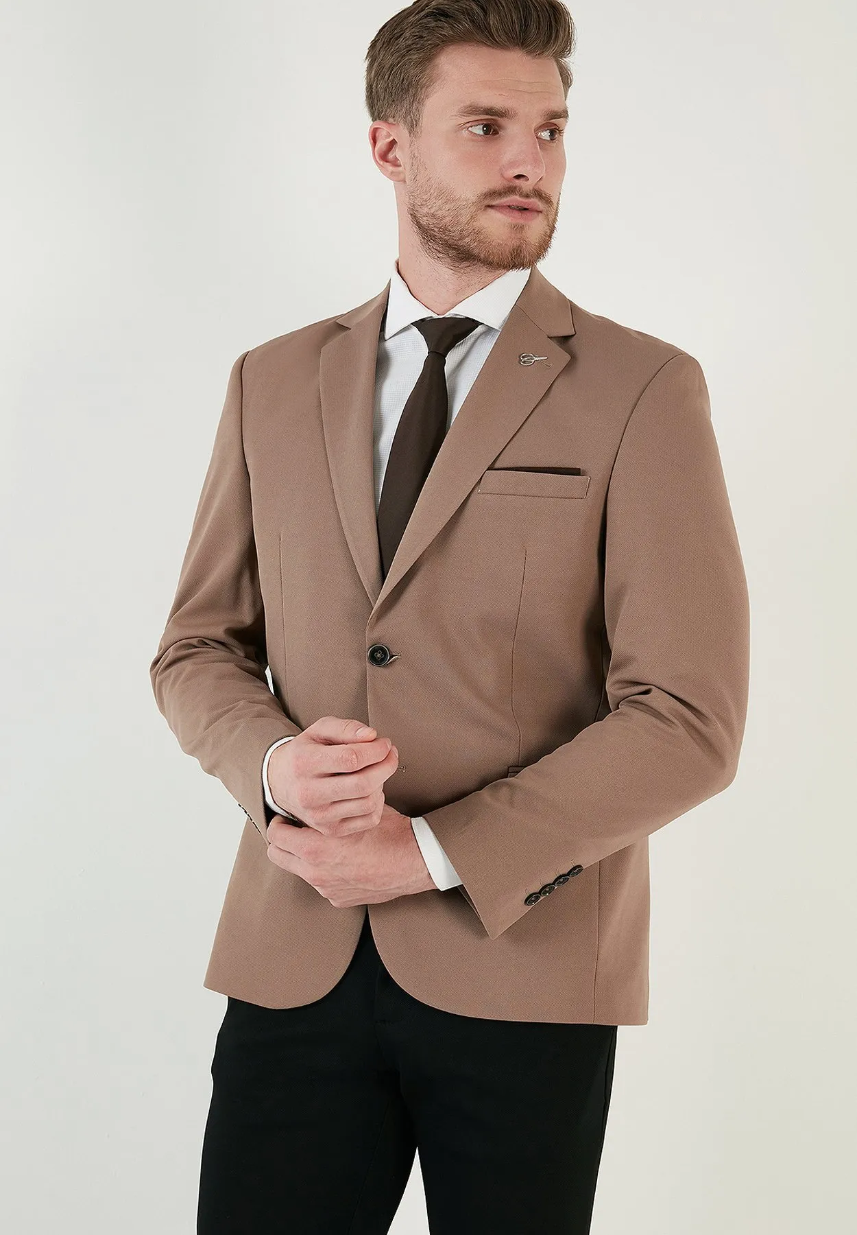 REGULAR FIT - Giacca