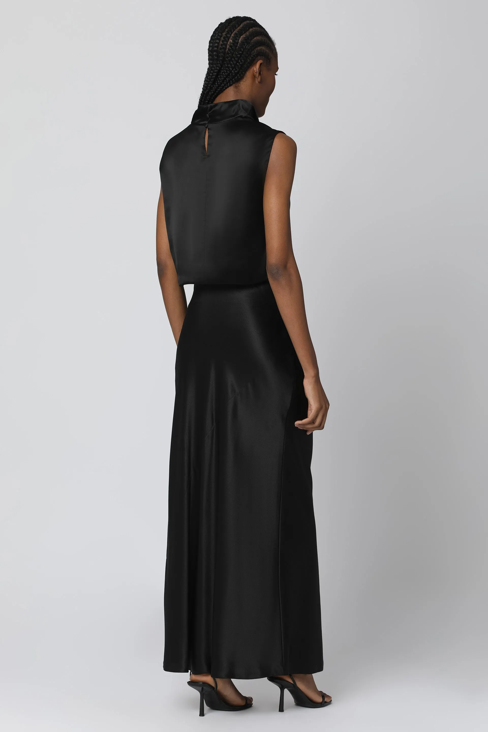 Saint Laurent Gonna in seta
