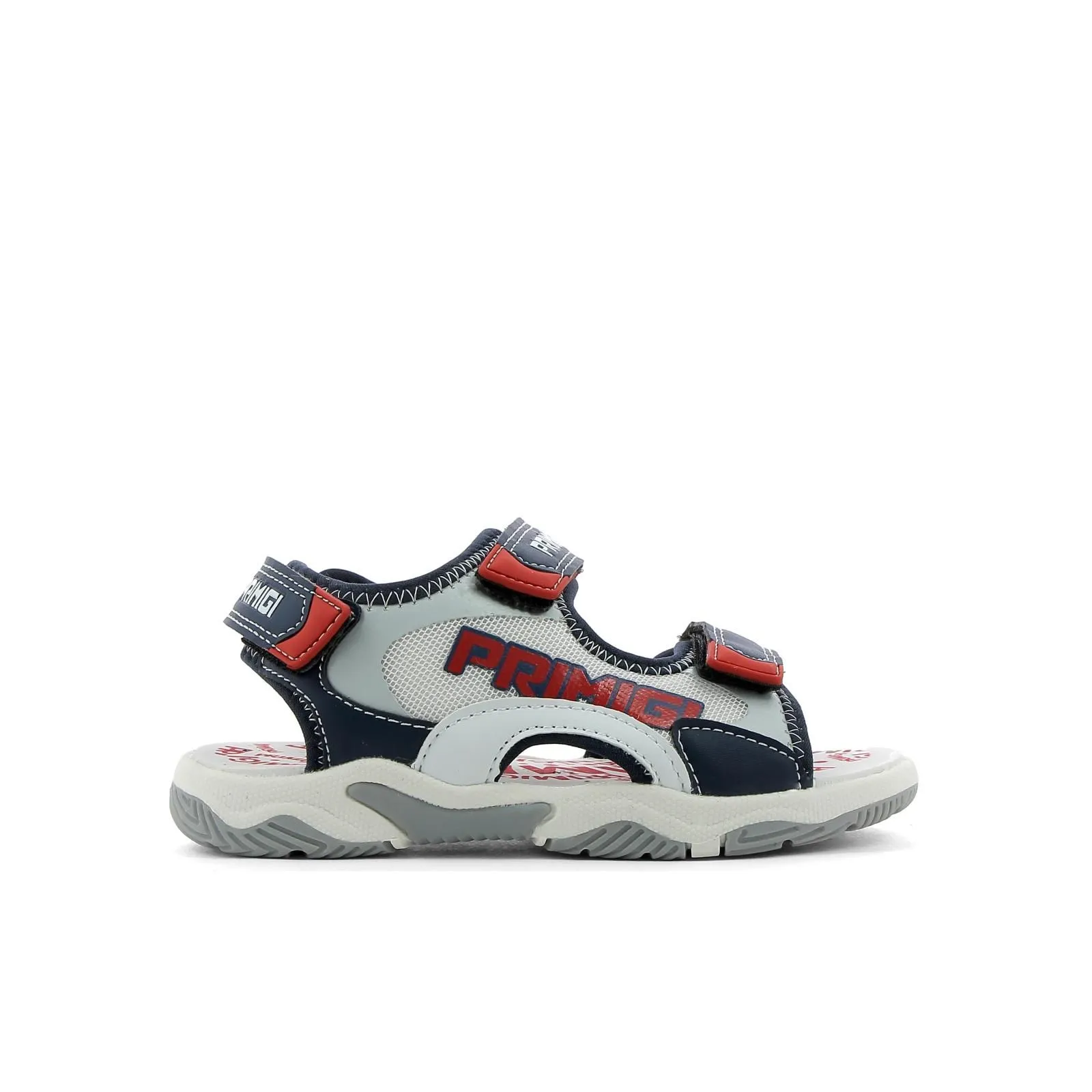 Sandali blu con velcro