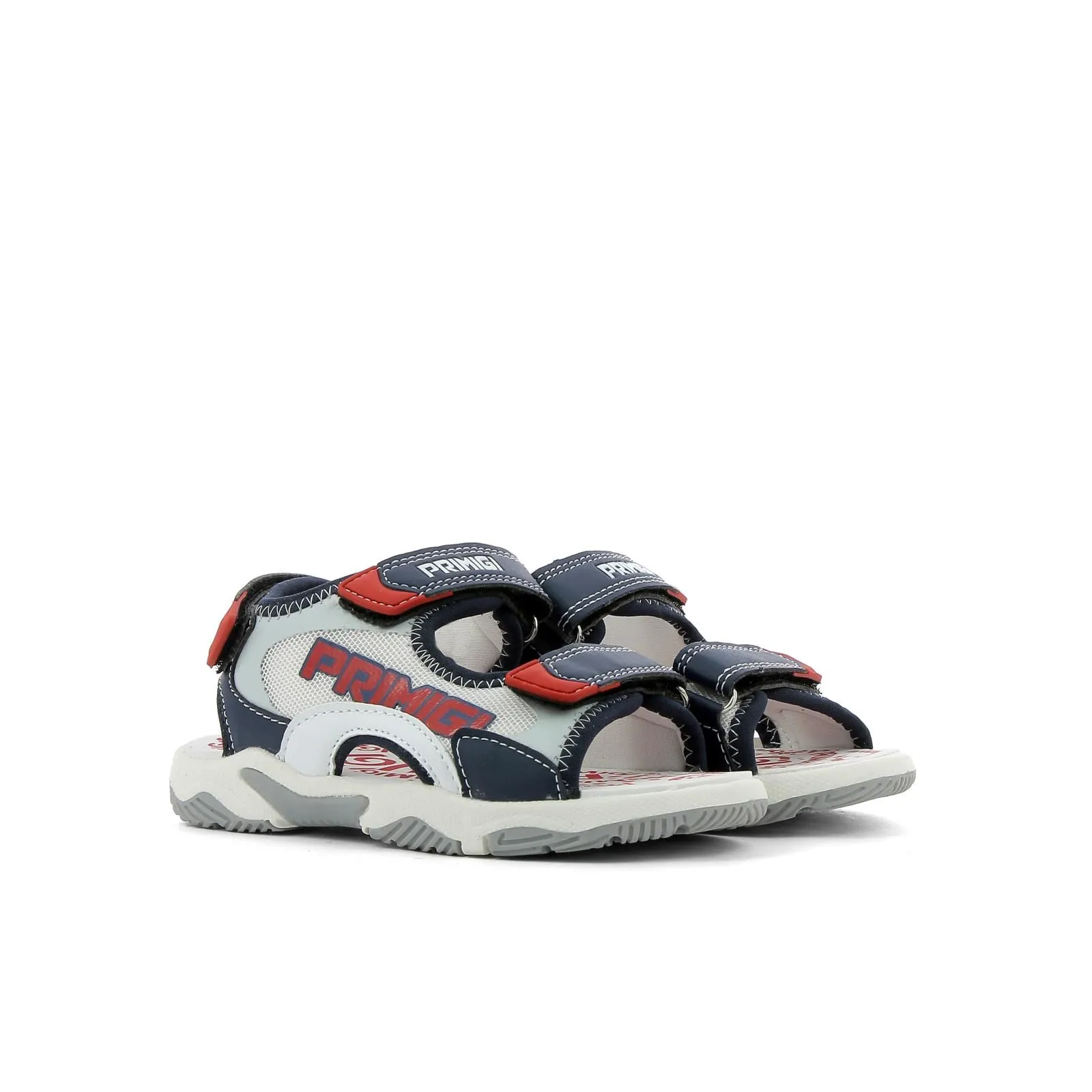 Sandali blu con velcro