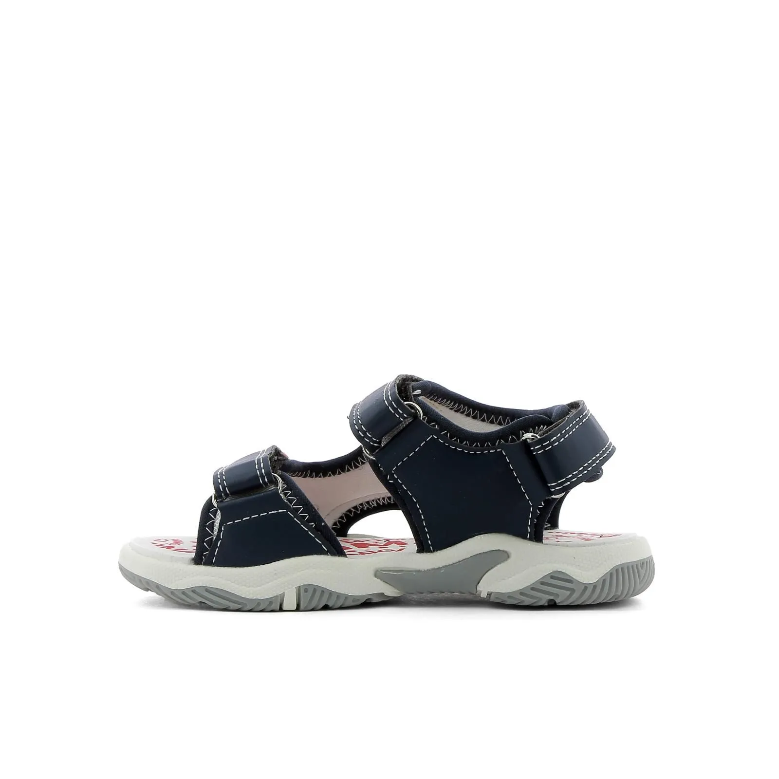 Sandali blu con velcro