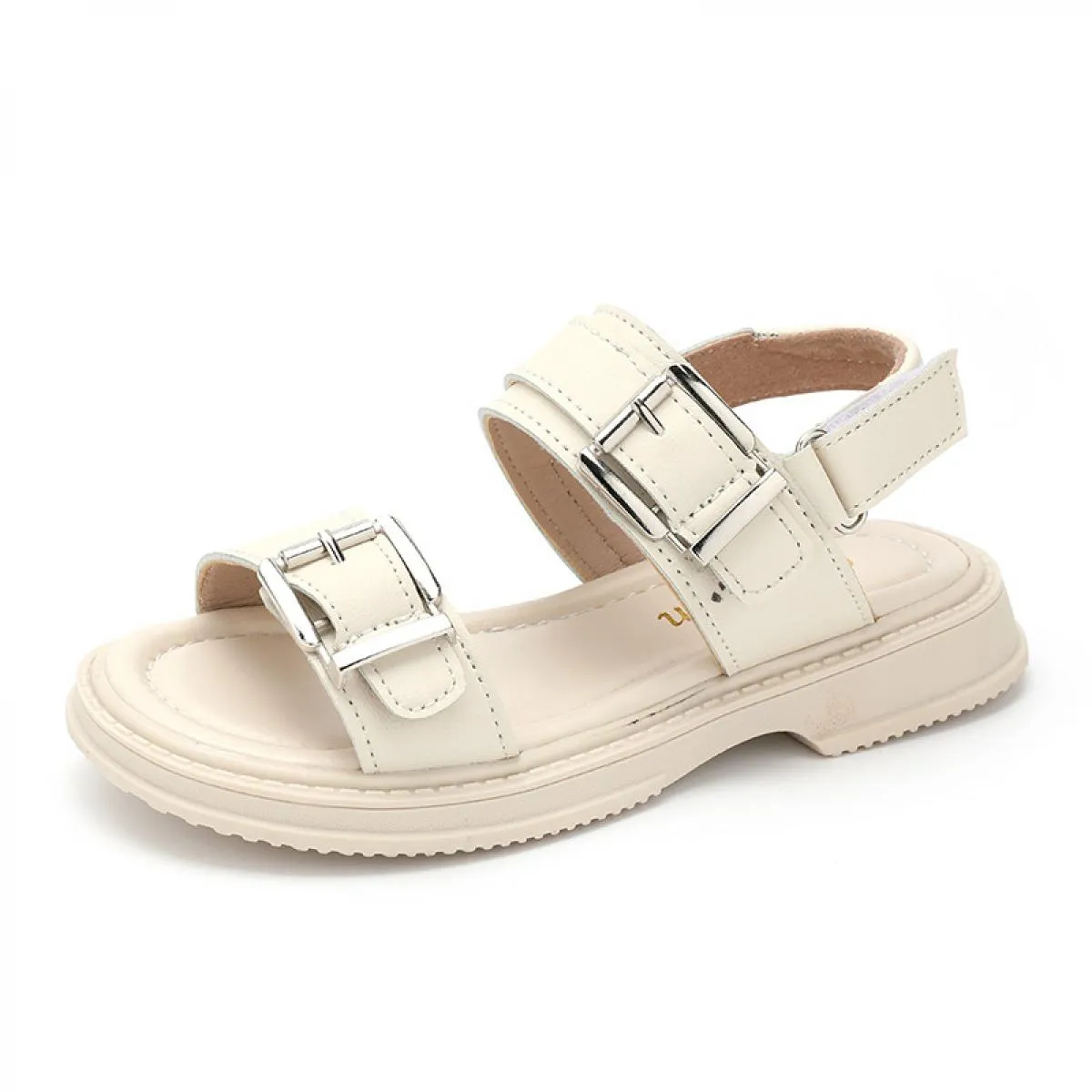 Sandali per ragazze estive Piccola principessa Sandali eleganti e solidi Sandali da spiaggia per bambini con fondo morbido e fle