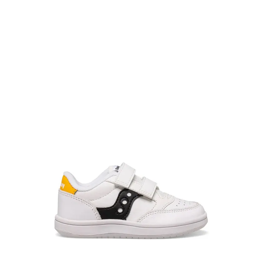SAUCONY SNEAKERS JAZZ COURT JR SL266311 BIANCO-NERO-ORO