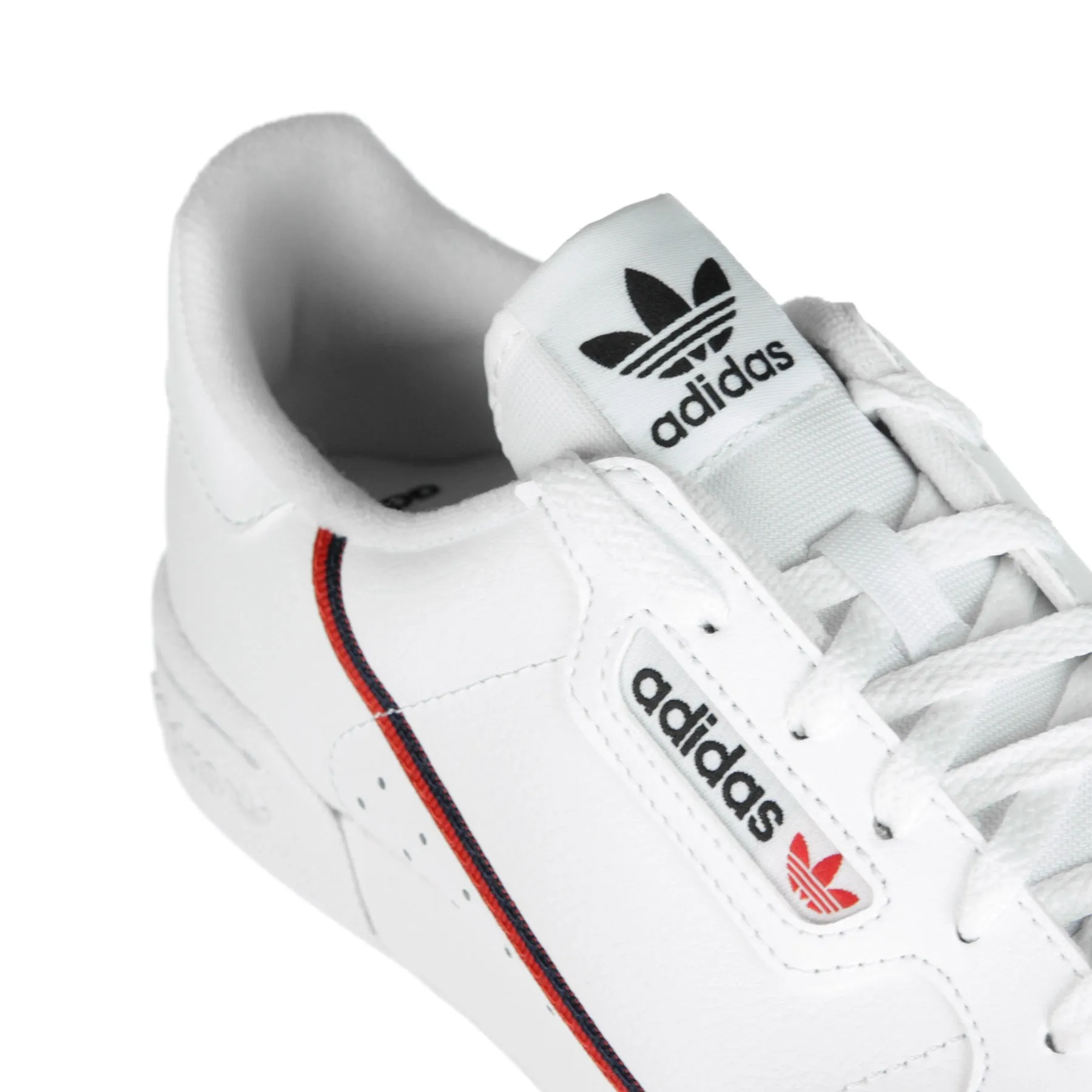 Scarpa Bassa Ragazzo Continental 80 J Cloud White/scarlet/collegiate Navy