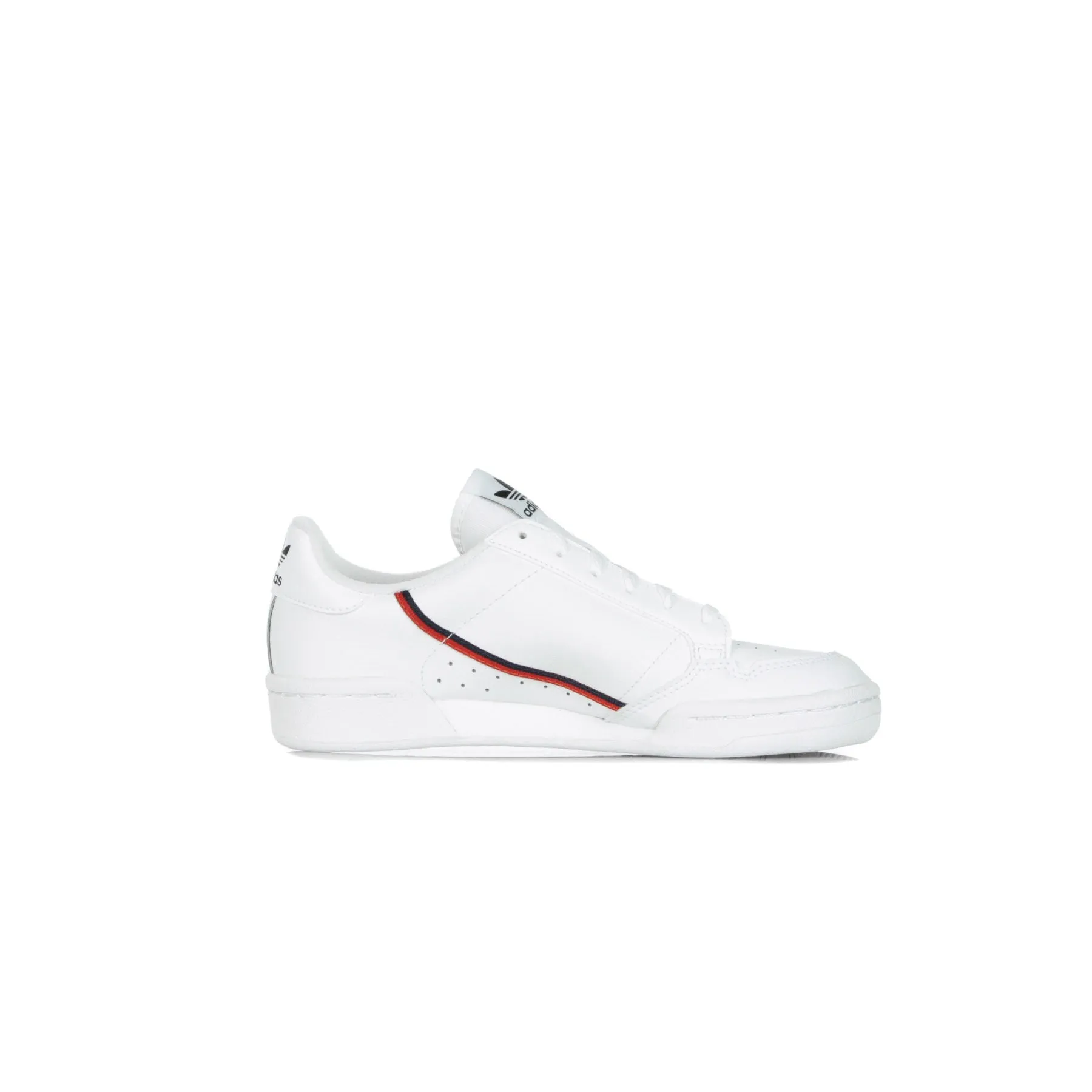 Scarpa Bassa Ragazzo Continental 80 J Cloud White/scarlet/collegiate Navy