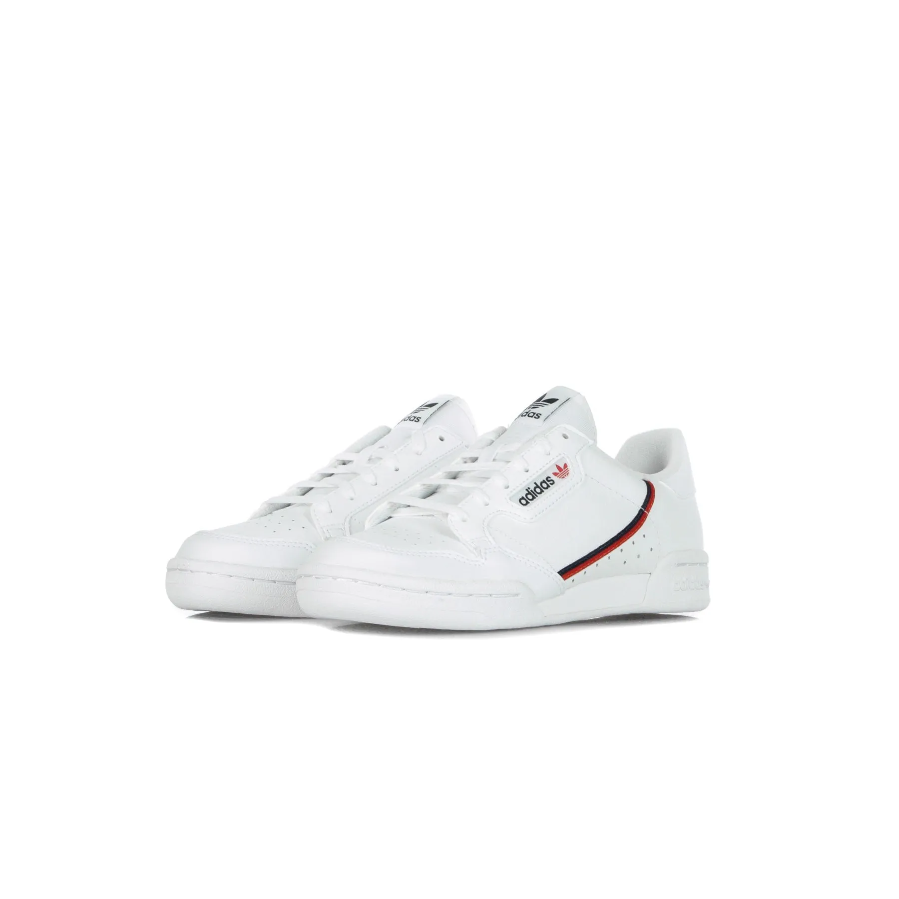 Scarpa Bassa Ragazzo Continental 80 J Cloud White/scarlet/collegiate Navy