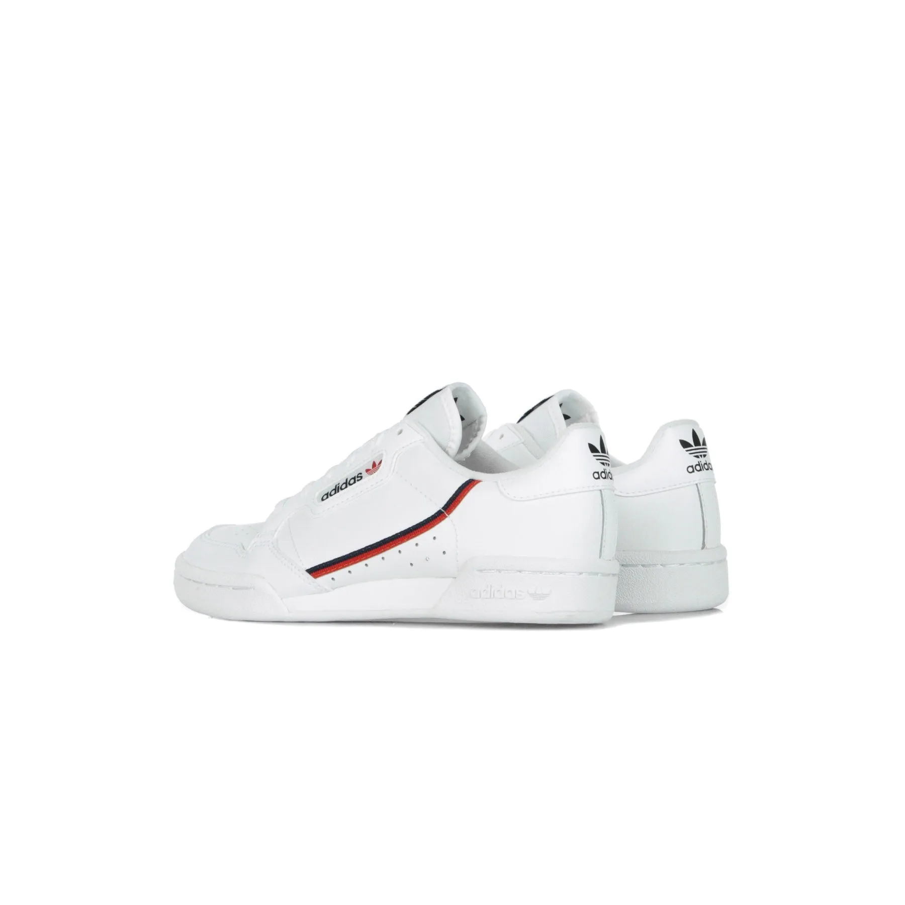 Scarpa Bassa Ragazzo Continental 80 J Cloud White/scarlet/collegiate Navy