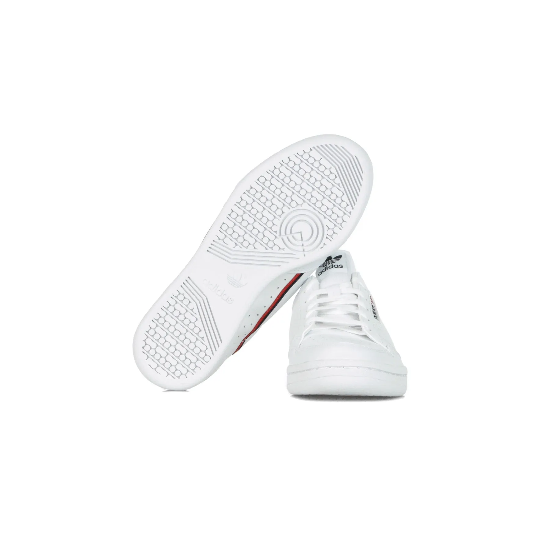 Scarpa Bassa Ragazzo Continental 80 J Cloud White/scarlet/collegiate Navy
