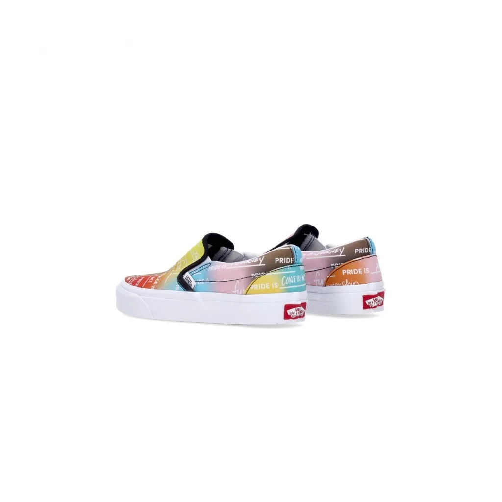 scarpa bassa uomo classic slip on pride RAINBOW/TRUE WHITE