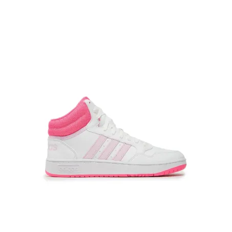 Scarpe Adidas Hoops 3.0 Mid K IG8458 WHT Bianco
