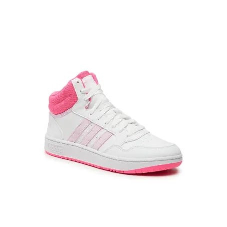 Scarpe Adidas Hoops 3.0 Mid K IG8458 WHT Bianco