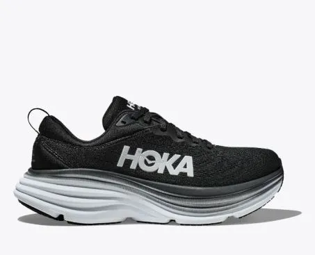 Scarpe Hoka One One M Bondi 8 1123202 BWHT Nero Bianco