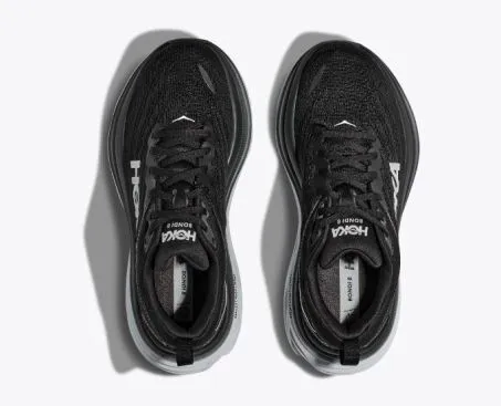 Scarpe Hoka One One M Bondi 8 1123202 BWHT Nero Bianco