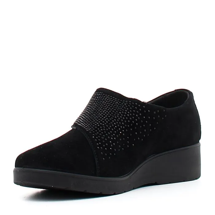 SCARPE IN CAMOSCIO