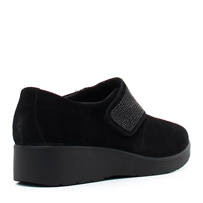 SCARPE IN CAMOSCIO