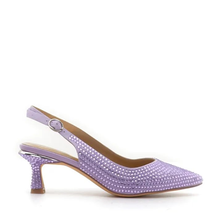 SCARPE SATIN LILAC