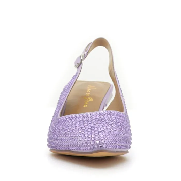 SCARPE SATIN LILAC