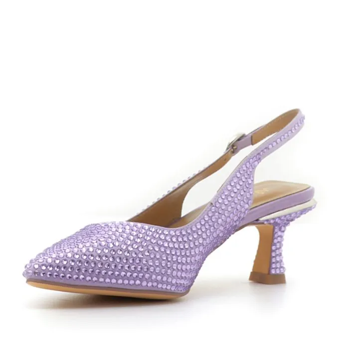 SCARPE SATIN LILAC
