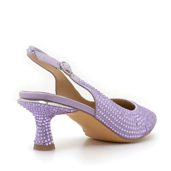 SCARPE SATIN LILAC