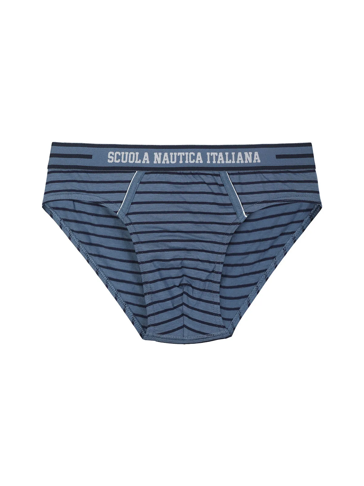 Scuola Nautica Italiana Slip homme en coton rayé