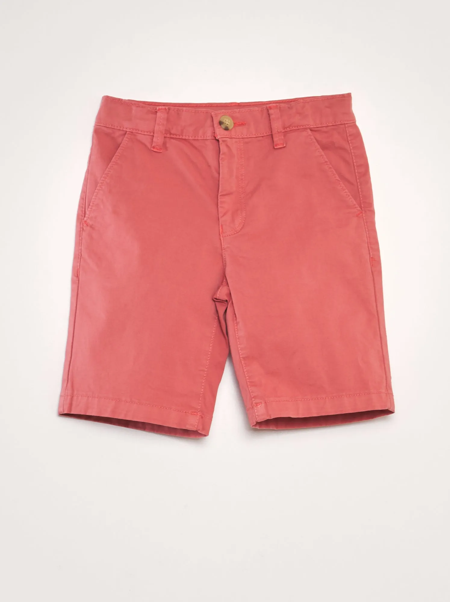 Shorts chino - ARANCIONE