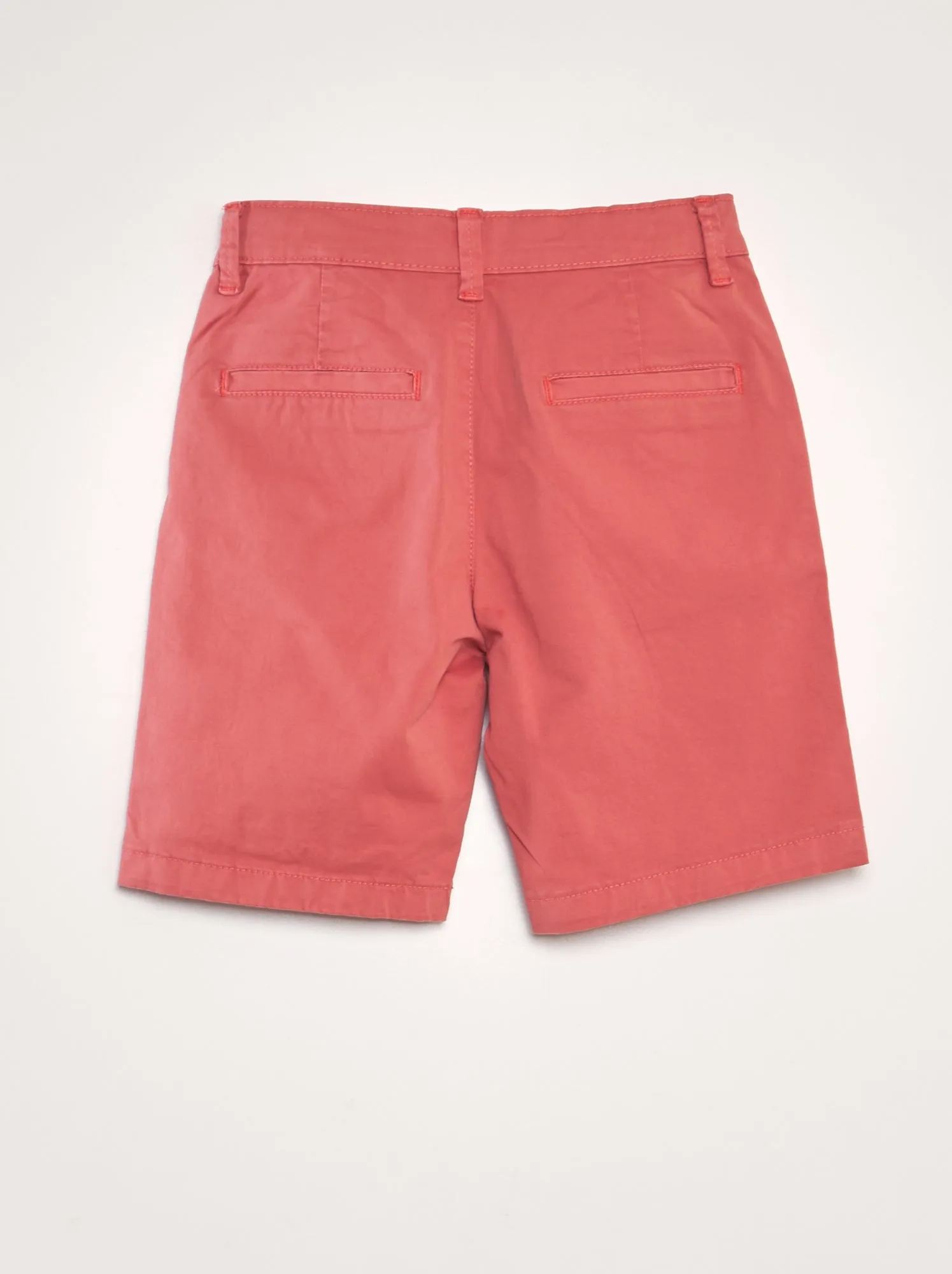 Shorts chino - ARANCIONE