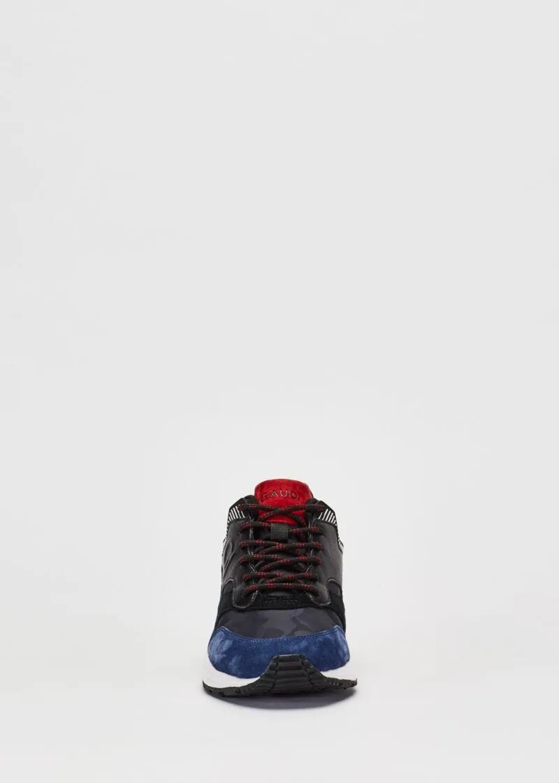 Sneaker in suede multicolor