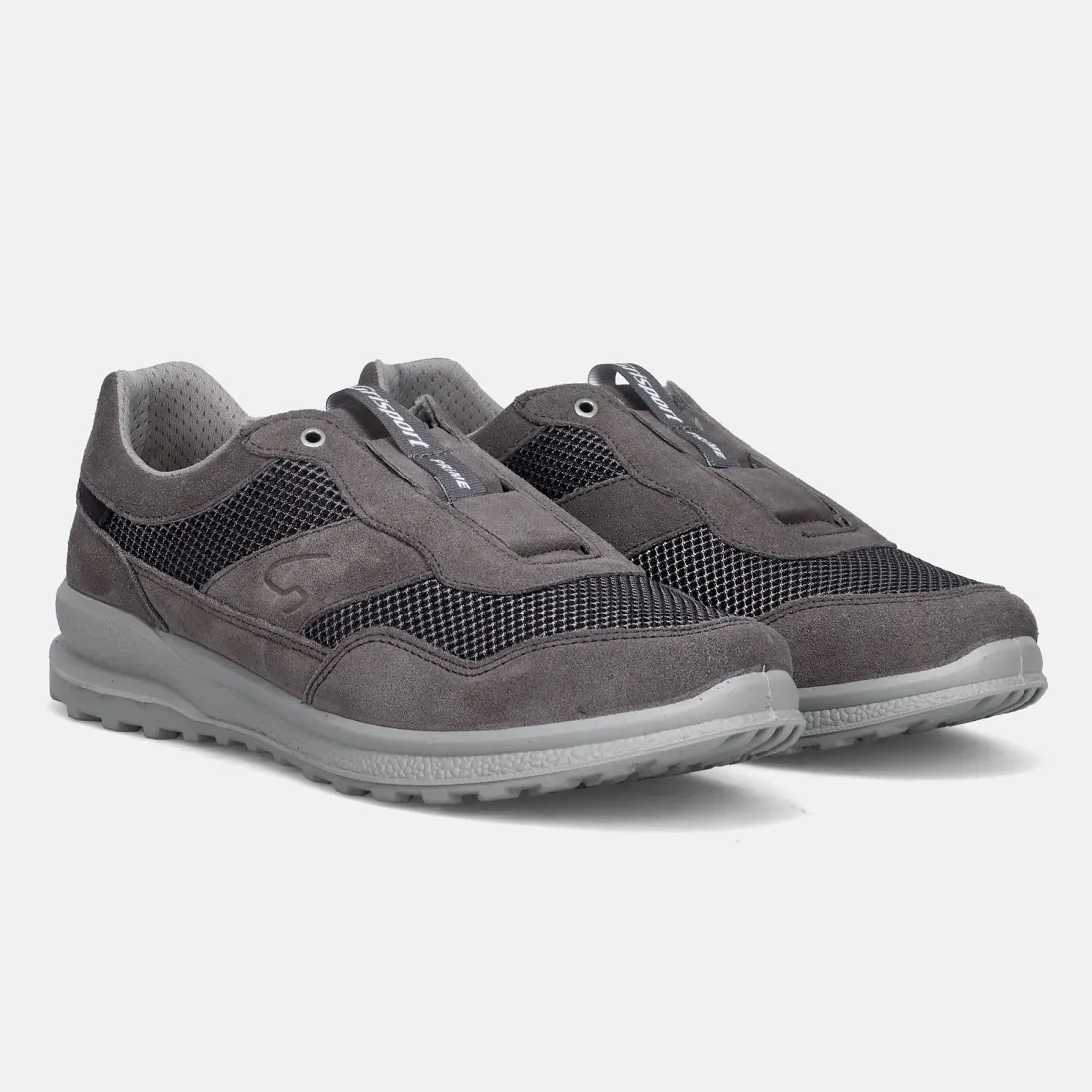 Sneaker slip on da uomo Grisport 43350 grigia