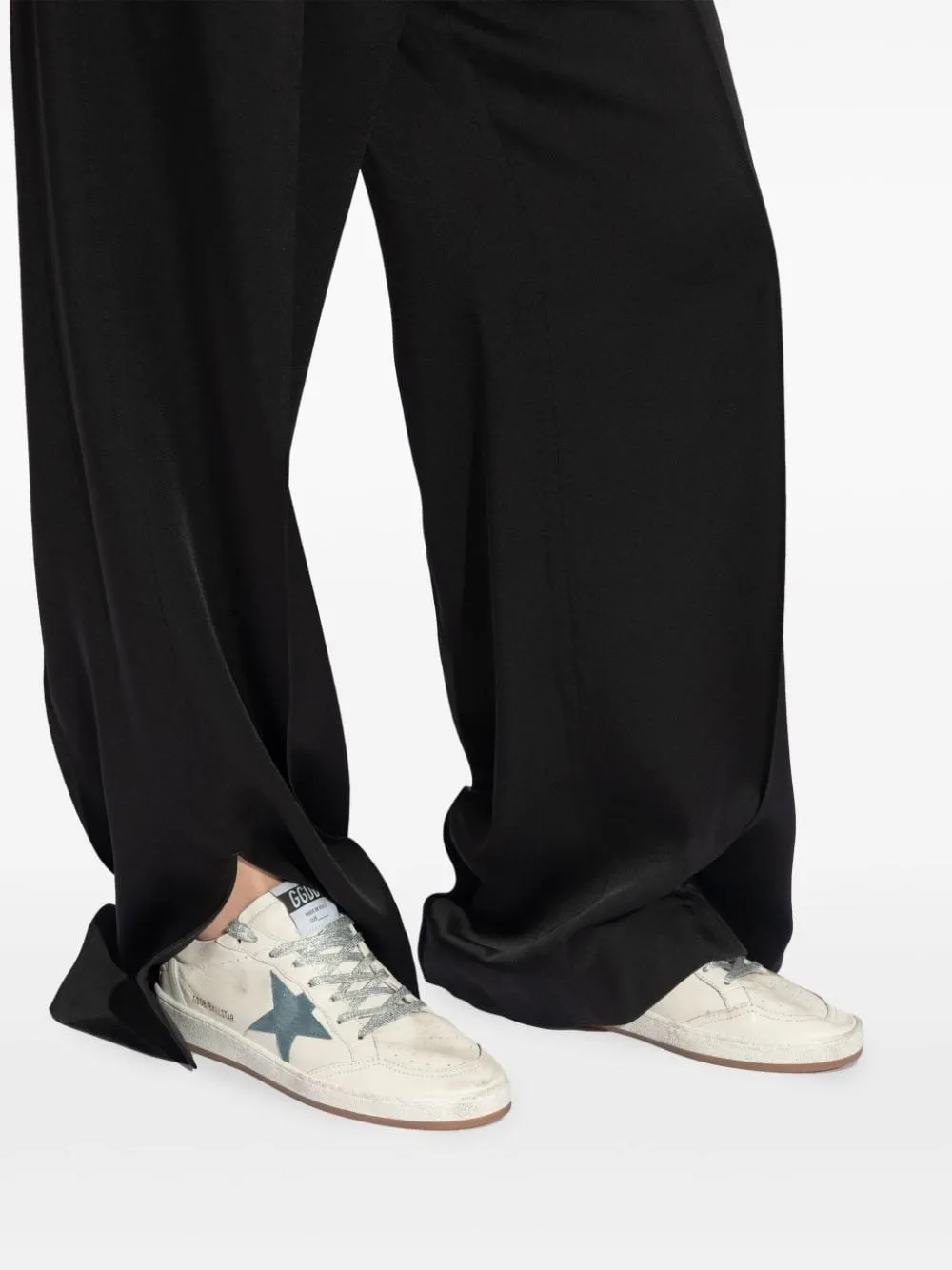 Sneakers Ball Star con effetto vissuto