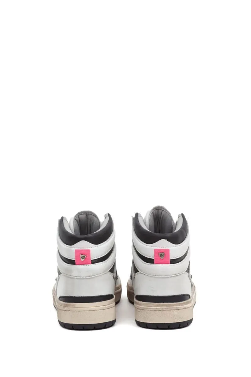 SNEAKERS Donna HTC LOS ANGELES STARLIGHT HIGH W-WB WHITE/BLACK