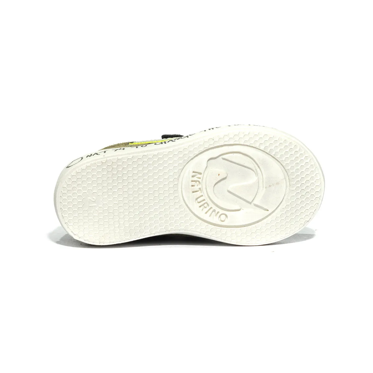 Sneakers naturino korey anthracite green bottle