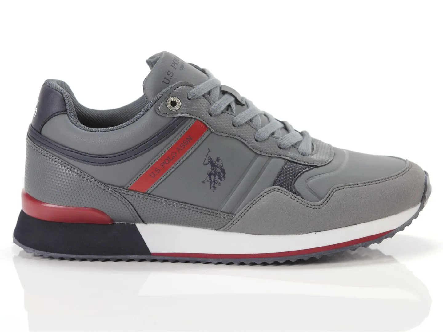 Sneakers Uomo USPOLO-mod. GARMY001A-GRY002