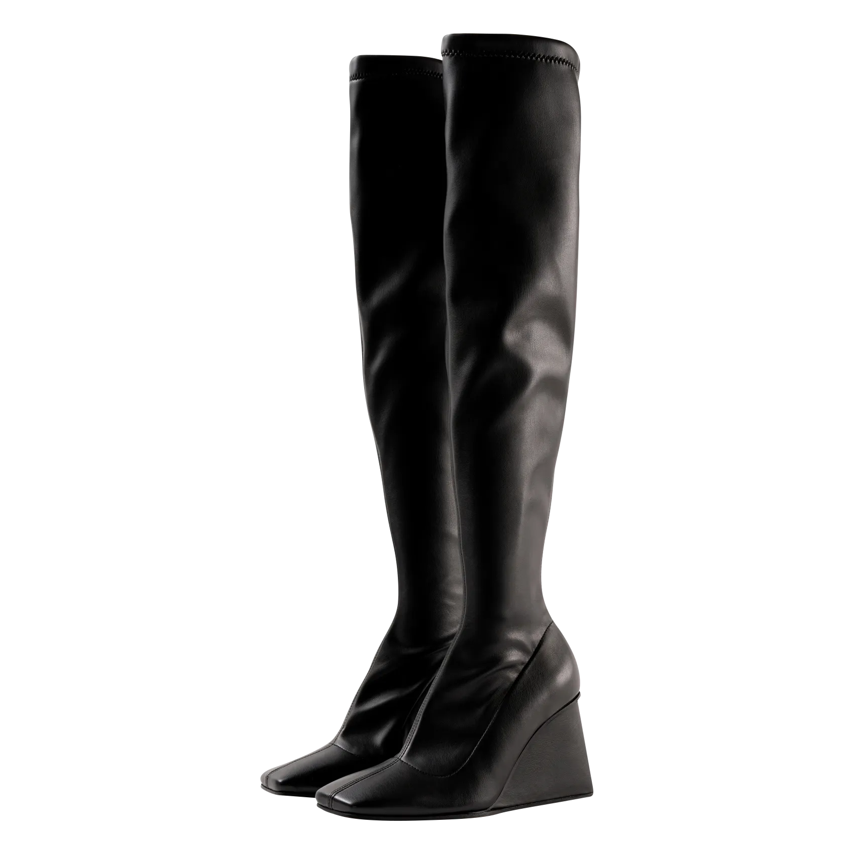 SOULIER MARTINEZ   JIN - Stivali al ginocchio effetto pelle | Nero