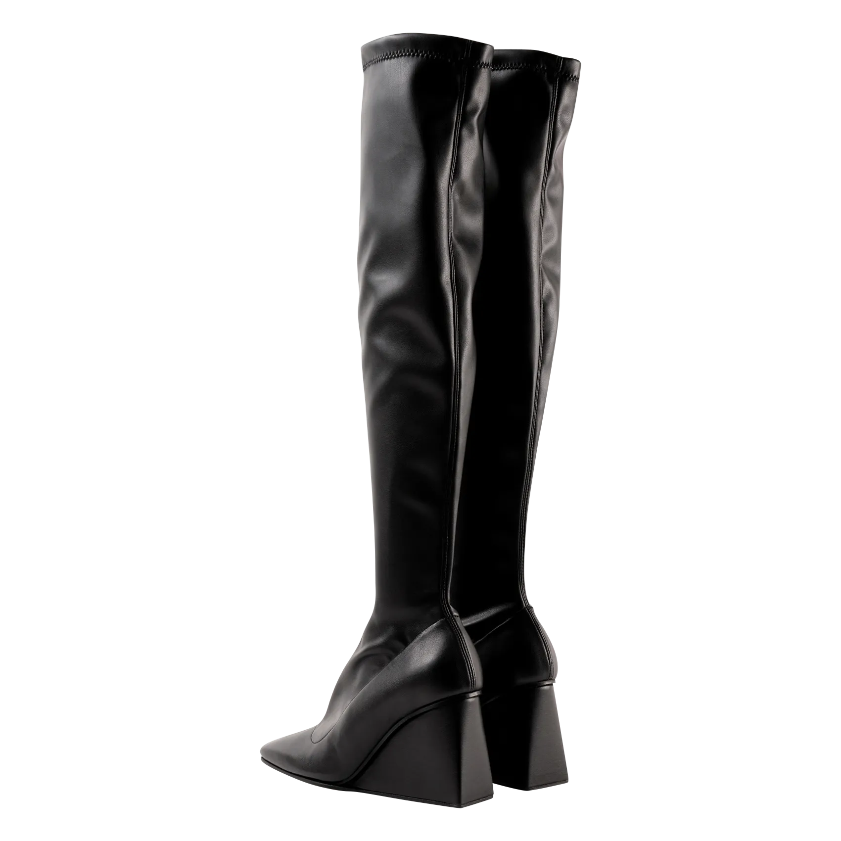 SOULIER MARTINEZ   JIN - Stivali al ginocchio effetto pelle | Nero