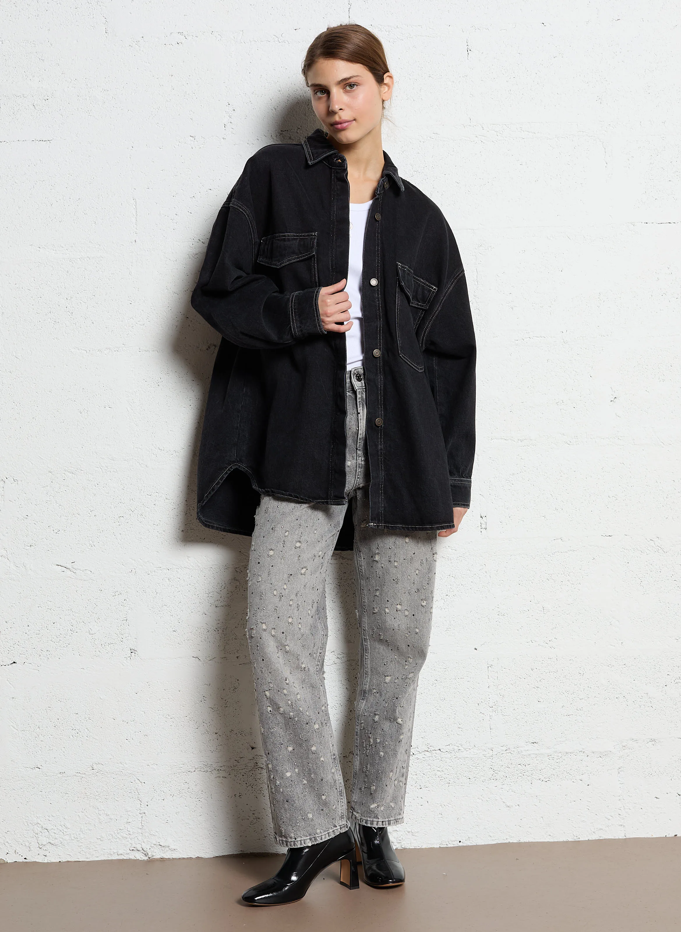  SOULIER MARTINEZ   RUTH - Stivali lucidi | Nero