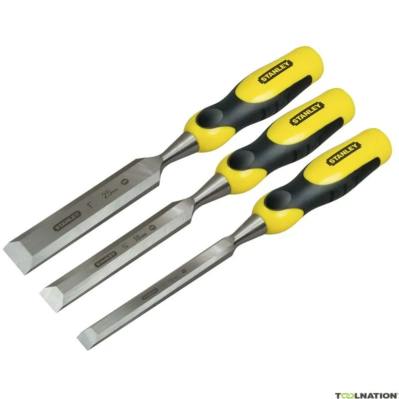 Stanley 2-16-887 Set di scalpelli Dynagrip 3 pezzi