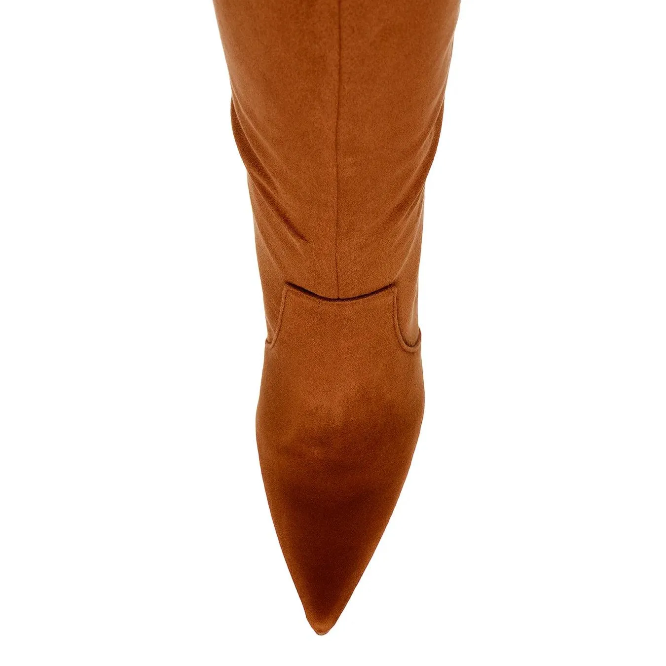 Steve Madden Scarpe Intruder Donna, Stivale Alto, Scamosciato, Marrone