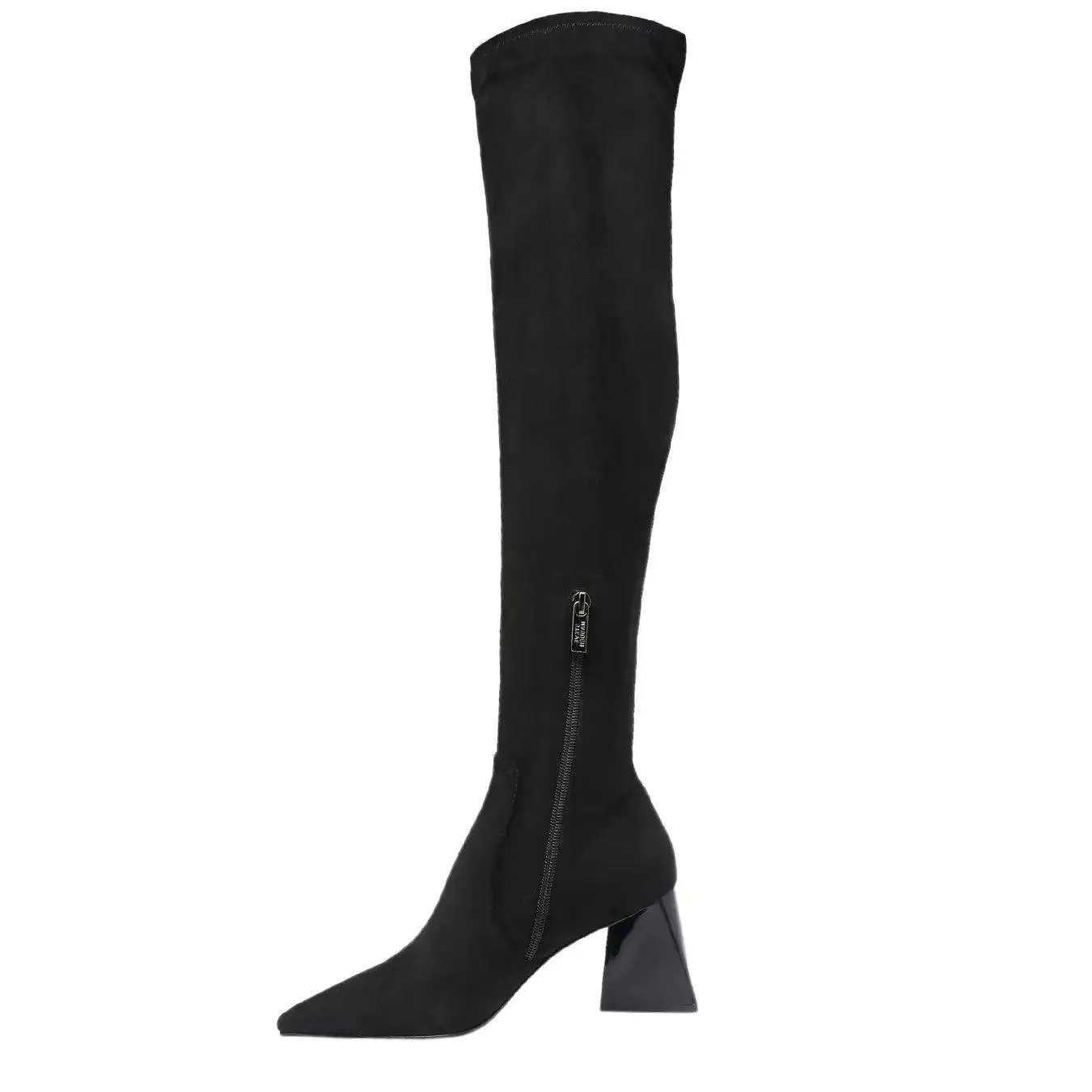 Steve Madden Stivale Evermore Donna, Tessuto Ecologico, Nero