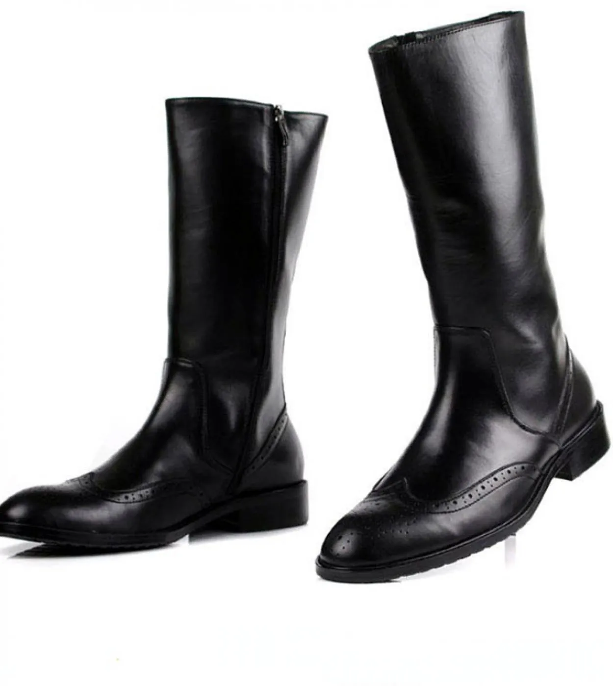 Stivali con plateau Scarpe Chelsea Long Botines Stivali da uomo 2023 Stivali con plateau da uomo