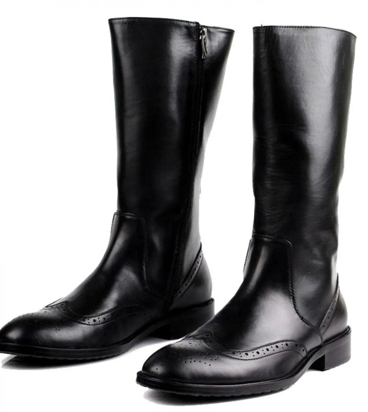 Stivali con plateau Scarpe Chelsea Long Botines Stivali da uomo 2023 Stivali con plateau da uomo