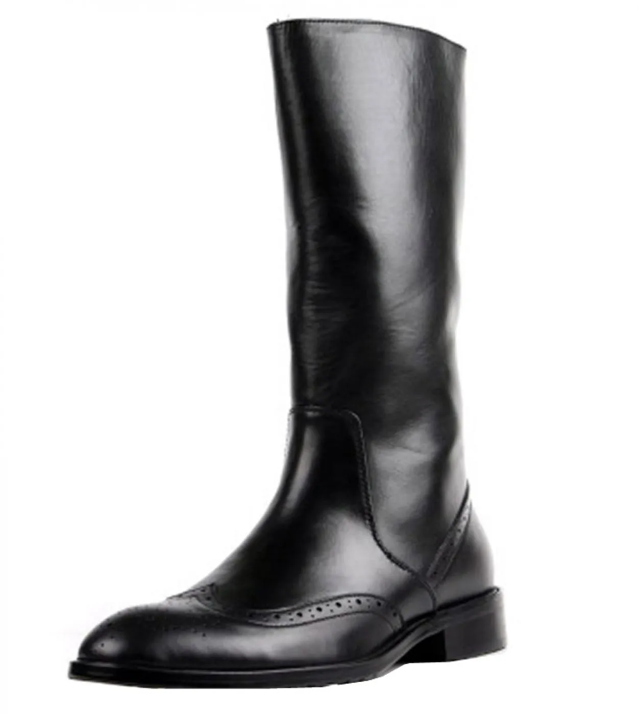 Stivali con plateau Scarpe Chelsea Long Botines Stivali da uomo 2023 Stivali con plateau da uomo