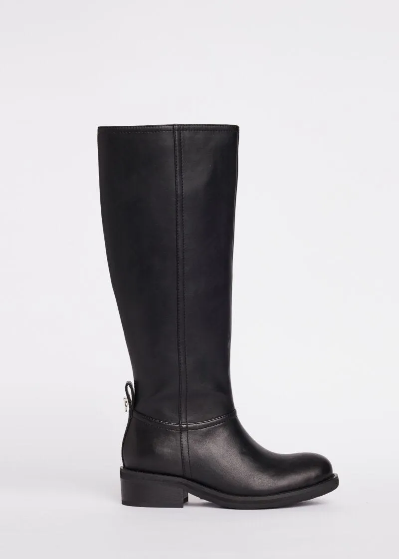 Stivali in ecopelle con zip