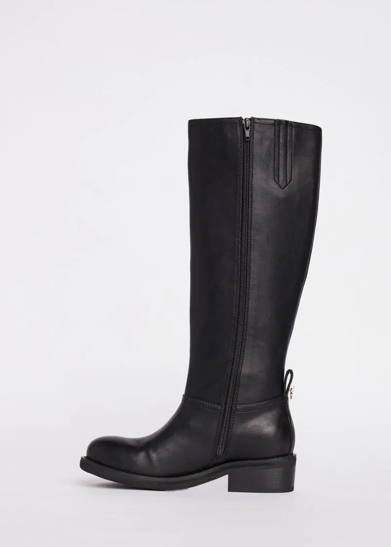 Stivali in ecopelle con zip