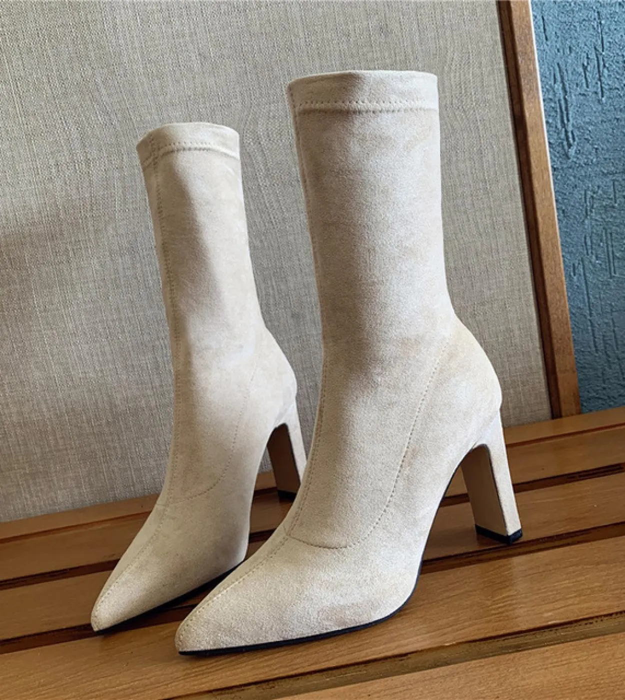 Stivali invernali da donna 2022 Scarpe con tacco alto Scarpe invernali da donna 2022 Stivaletti Stivali da donna