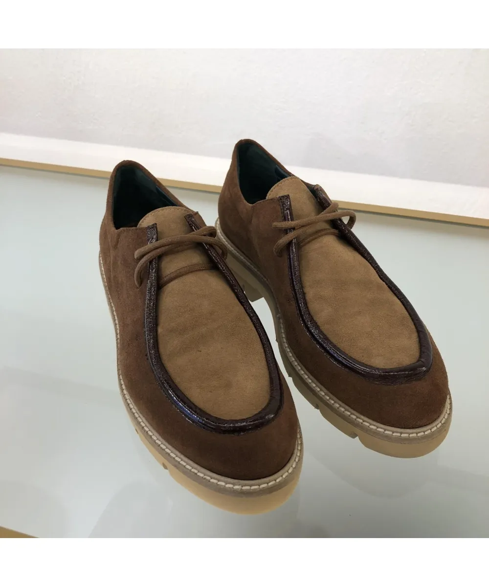 Stringata Paraboot Cuoio