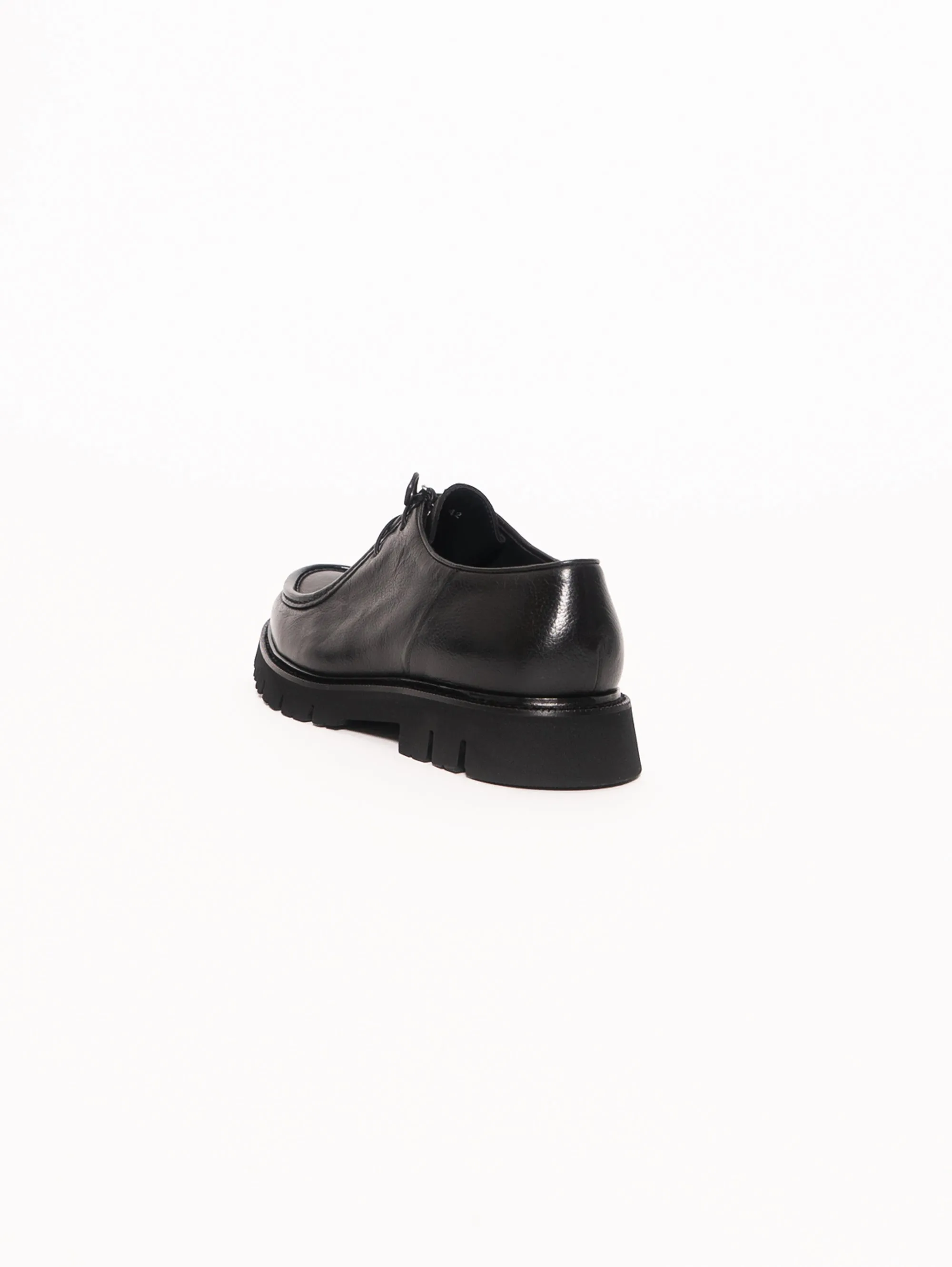 Stringata Stile Paraboot - Nero