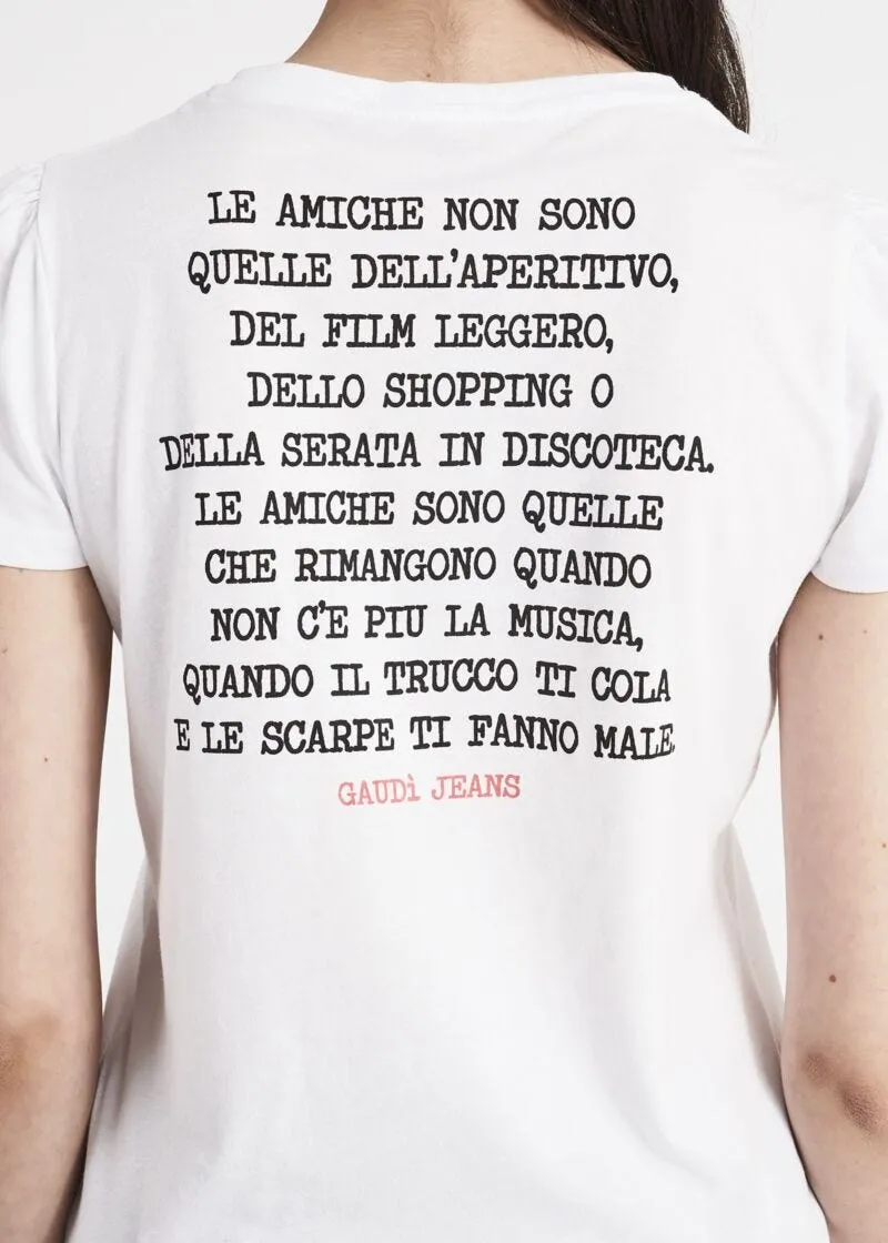 T-shirt con stampa fotografica