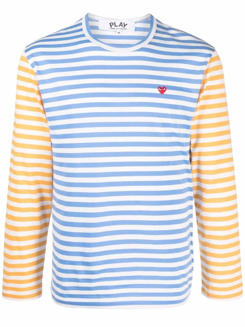 t-shirt manica lunga a righe