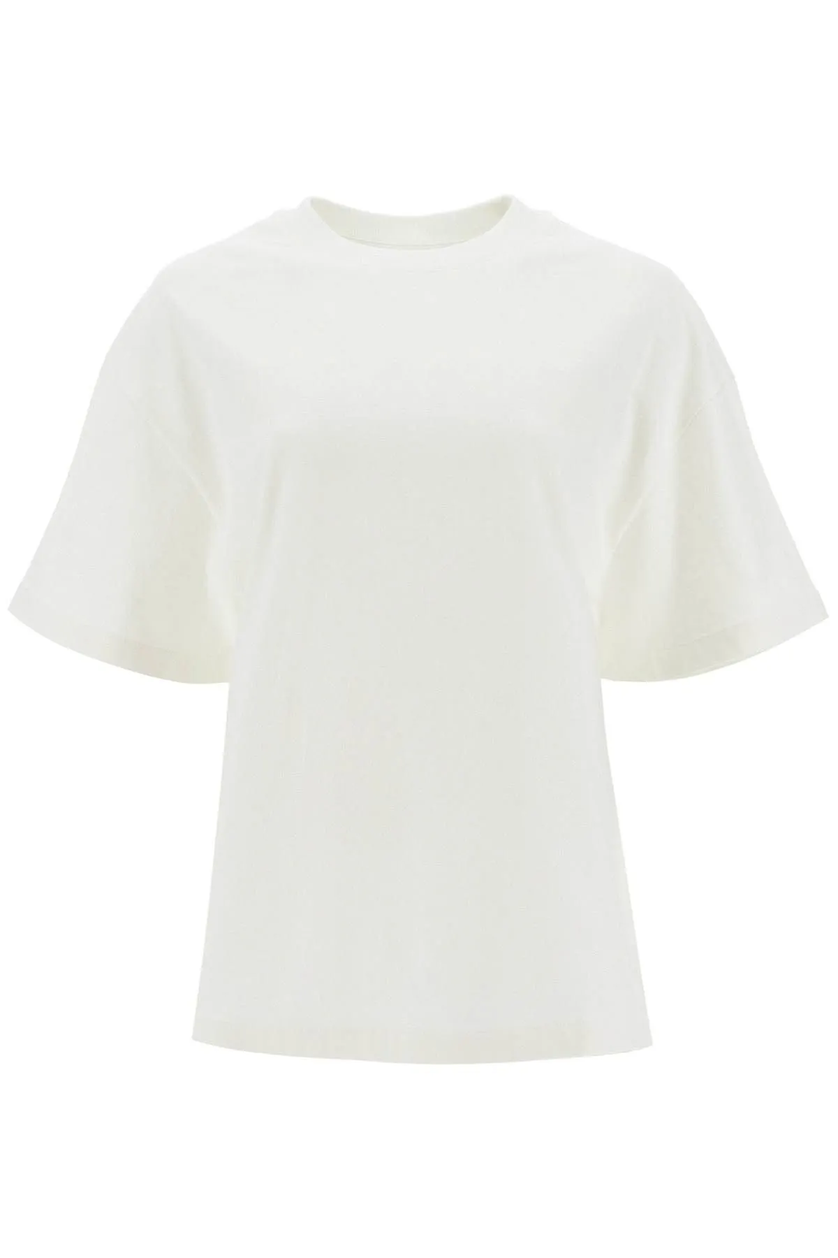 T-shirt oversize con stampa logo