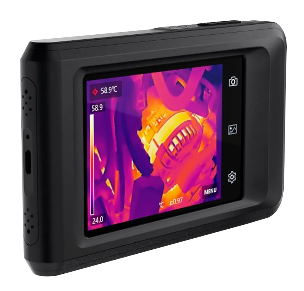 Termocamera Sefram, -20 → +400 °C, sensore 49 x 152pixel, Cert. ISO